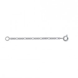 Chaine D'extension Figaro3 1,7mm Argent