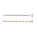 LOT 2 Chaines D'extension CHEVAL 2,2mm